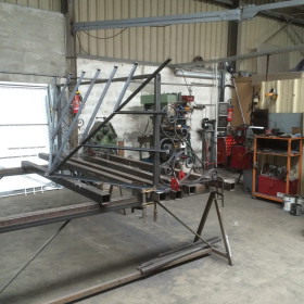 fabrication d'une marquise